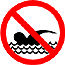 No Swimming