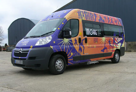 Sport Centre Vehicle Wrapping by Absolute Graphix